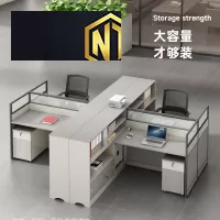 Tổng hợp các loại bàn làm việc theo nhóm và tập thể được sản xuất tại Nội Thất Ngọc Thịnh